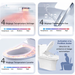 Abattant WC électrique, solution moderne