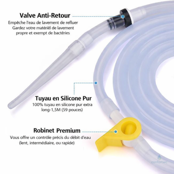 Poire à lavement pour un usage pratique et efficace