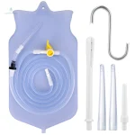 Kit d'accessoires de poche à lavement pour soins personnels