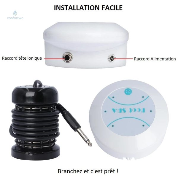 Bain de Pied Ionique pour un soin revitalisant des pieds