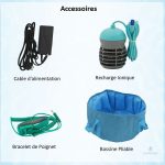 Bain de Pied Ionique pour revitalisation