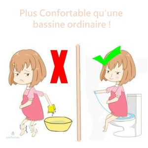 Bain de siège confortable pour le bien-être des futures mamans