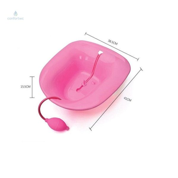 Bain de siège ergonomique pour un soutien optimal des femmes enceintes