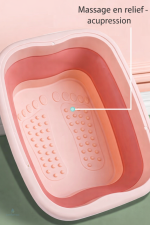 Bain de pied en design simple pour un usage quotidien