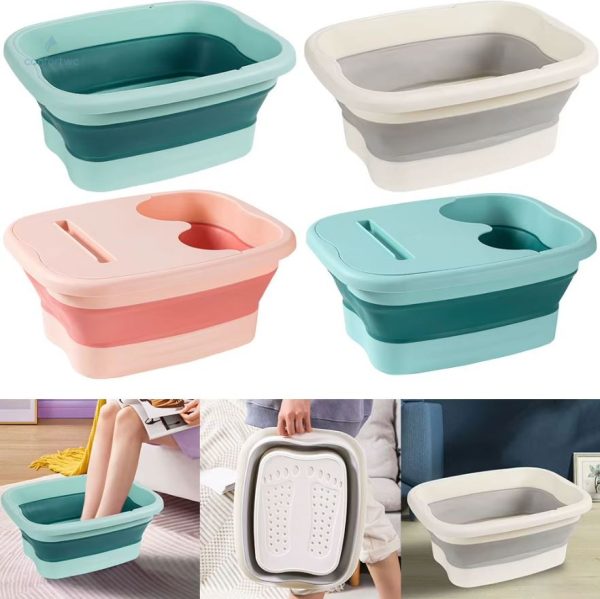 Bassine douce pour un soin relaxant des pieds