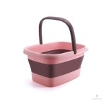 Bassin pliable pour soins des pieds à domicile