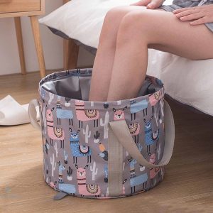 Bassin flexible pour soin des pieds