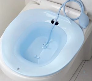 Accessoire de bain de siège pour un confort amélioré