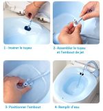 Accessoire de bain de siège, design ergonomique et moderne
