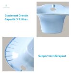 Facilité d'utilisation avec un bidet amovible pour le quotidien