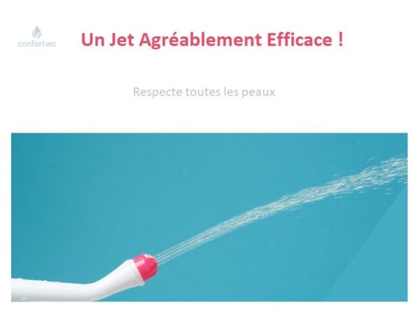 Économie d'eau avec ce bidet portable innovant
