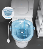 Accessoire hygiénique pour le bain de siège