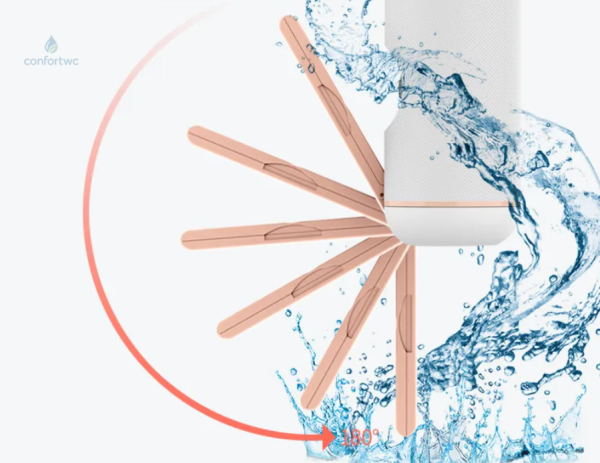 Bidet de voyage pour un nettoyage rapide