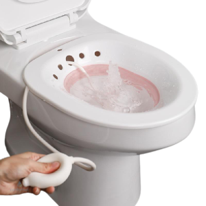 Bidet portable rétractable pour toilette intime