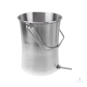 Accessoire de lavement en inox, design pratique et moderne