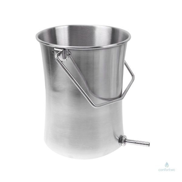 Accessoire de lavement en inox, design pratique et moderne