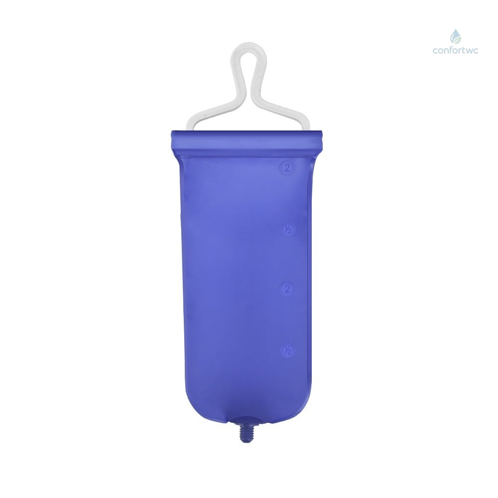 Bock à lavement souple pour un usage pratique