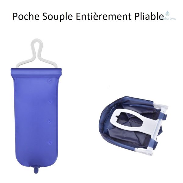 Instrument de nettoyage intime en matière souple