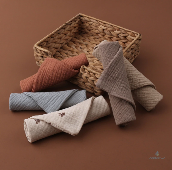 Serviette WC en tissu, confort et efficacité réunis