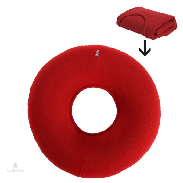 Coussin bouée pour position assise confortable