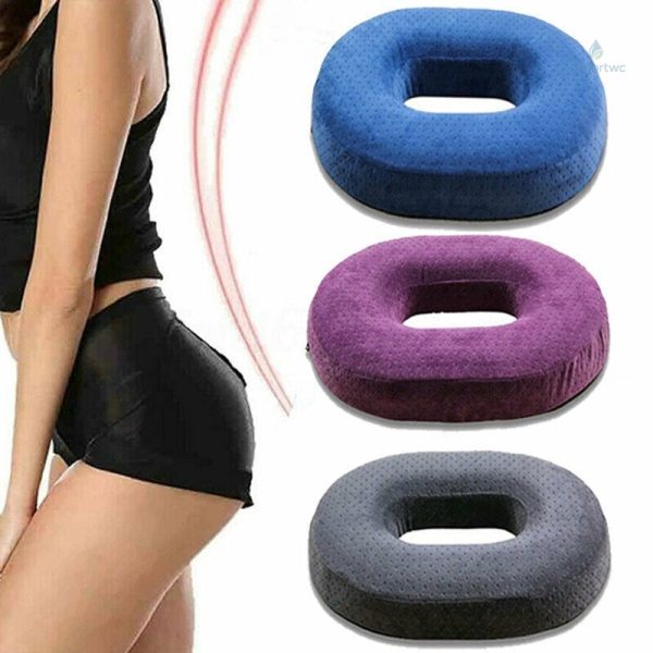 Coussin hémorroïde en forme de donuts pour soulagement