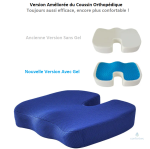 Coussin gel pour un soutien agréable