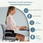 Coussin de siège orthopédique pour confort