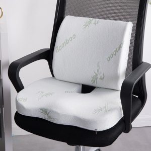 Coussin en bambou pour améliorer la posture assise