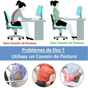 Coussin hémorroïde en bambou, soulagement naturel