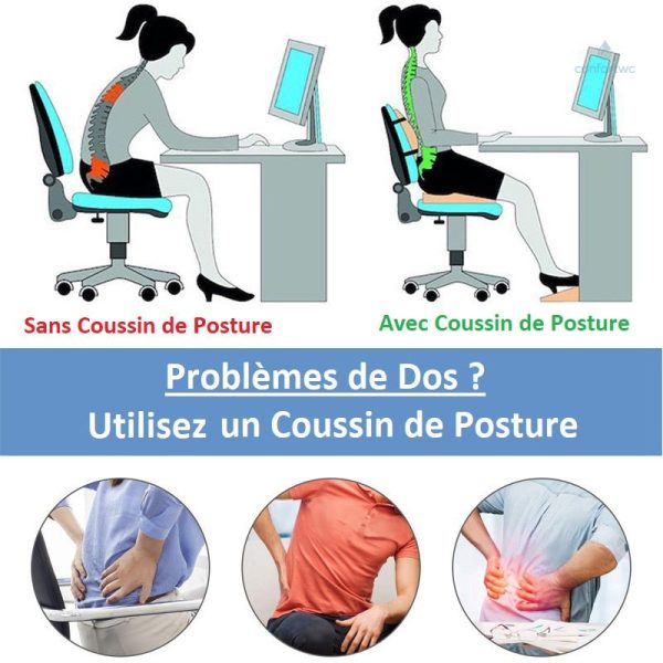Coussin hémorroïde en bambou, soulagement naturel