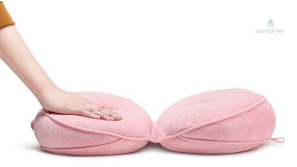 Coussin en mousse à mémoire pour fessiers sensibles