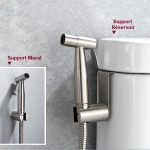 Douchette WC élégante, ajout pratique à votre salle de bain