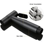 Douchette WC noire pour un style contemporain