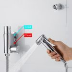 Douchette WC avec réglage de température