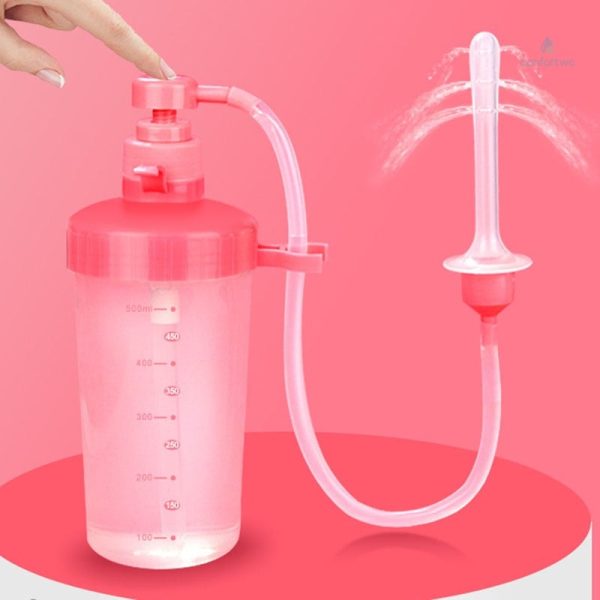 Poire à lavement pour une hygiène féminine optimale