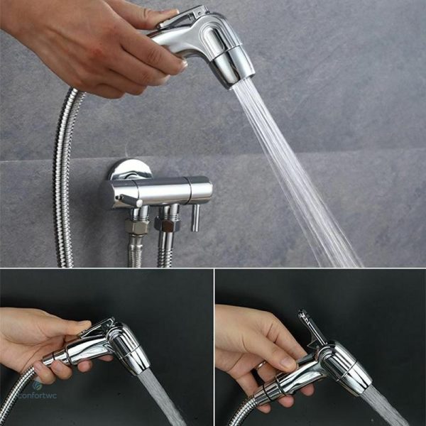 Douchette WC compacte pour un nettoyage efficace