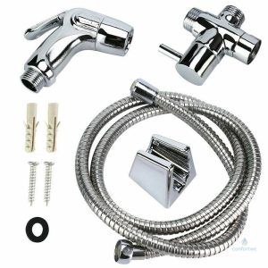 Accessoire de salle de bain : kit bidet de douche