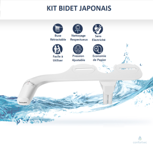 Kit de bidet pratique et hygiénique