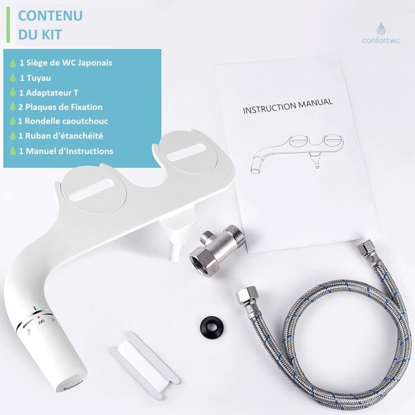 Installation facile de bidet Japonais