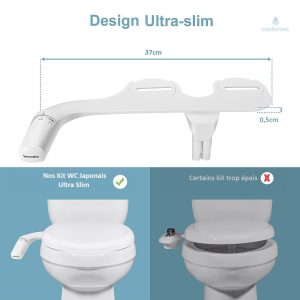 Système de nettoyage intégré pour WC