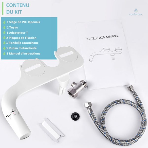 Design ergonomique du kit WC Japonais