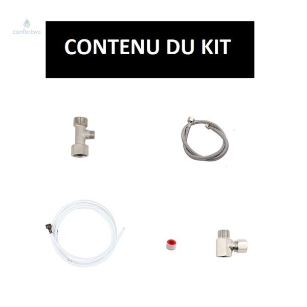 Kit WC Japonais améliorant l'hygiène et le confort quotidien