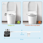 Kit de bidet japonais avec options réglables