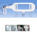 Kit de toilettes japonaises sans branchement électrique
