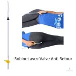 Poche à lavement, adaptée aux besoins d'hygiène personnelle