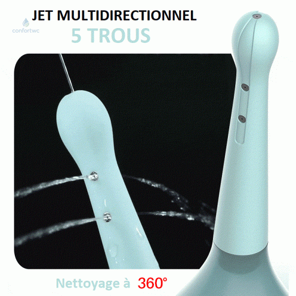 Poire à lavement en silicone, confort optimal