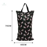 Accessoire WC : sac pour papier toilette élégant