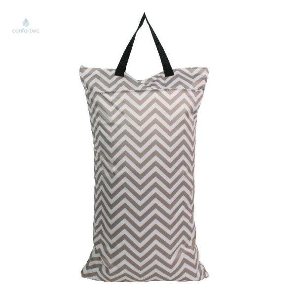 Sac pour rangement de papier toilette lavable
