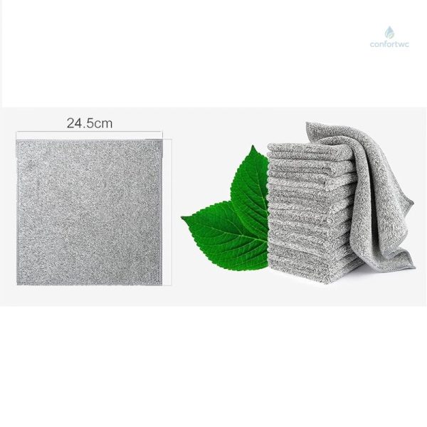 Serviette douce en bambou, idéale pour la salle de bain