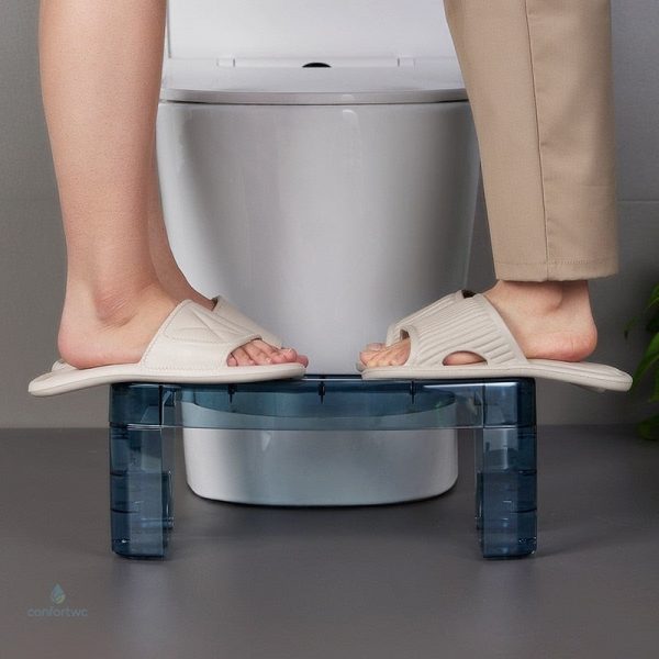 Tabouret transparent adapté à divers espaces